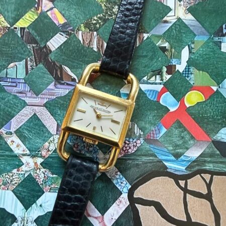 Vintage JLC Etrier Or 18 Carats