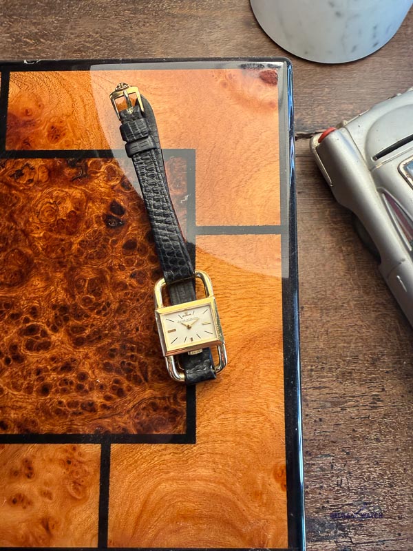 Vintage JLC Etrier Or 18 Carats - Image 11