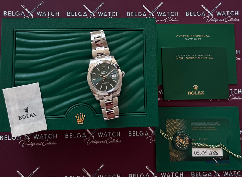 Datejust 126300 Green Dial 41mm - Image 7